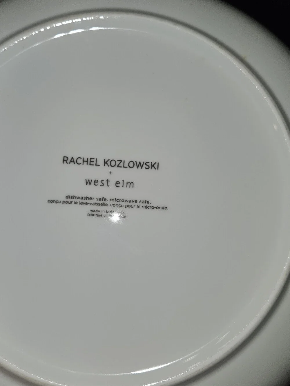 Rachel Kozlowski x West Elm Dapper Giraffe And Rhino 6 Plate Set